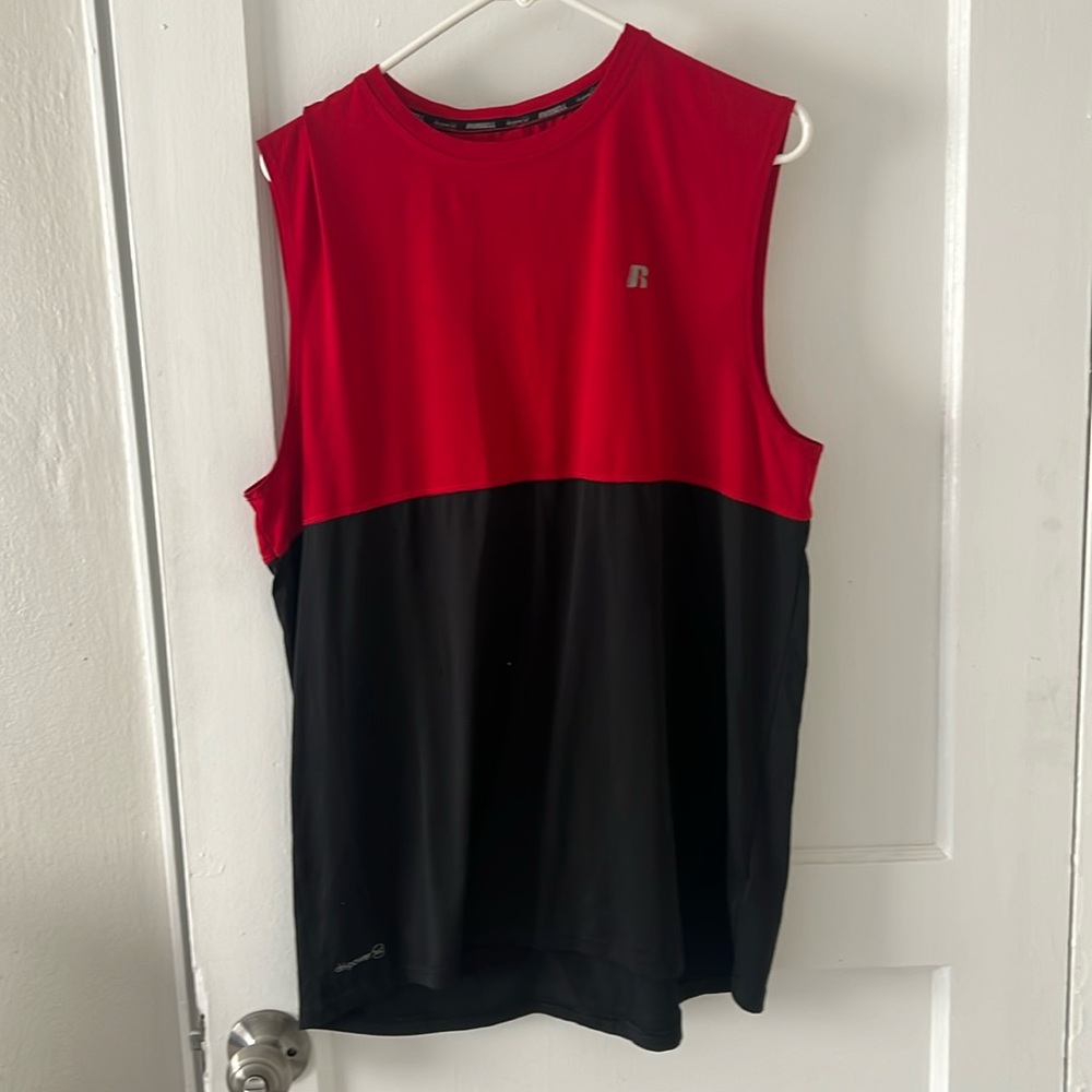 Russell Red And Black Tank Top